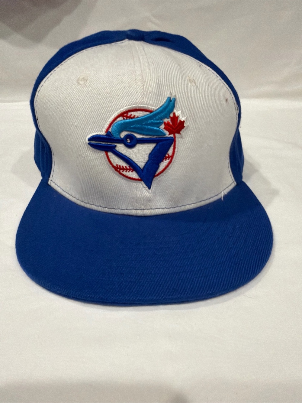 New Era Blue and White Toronto Blue Jays Logo Snapback Hat